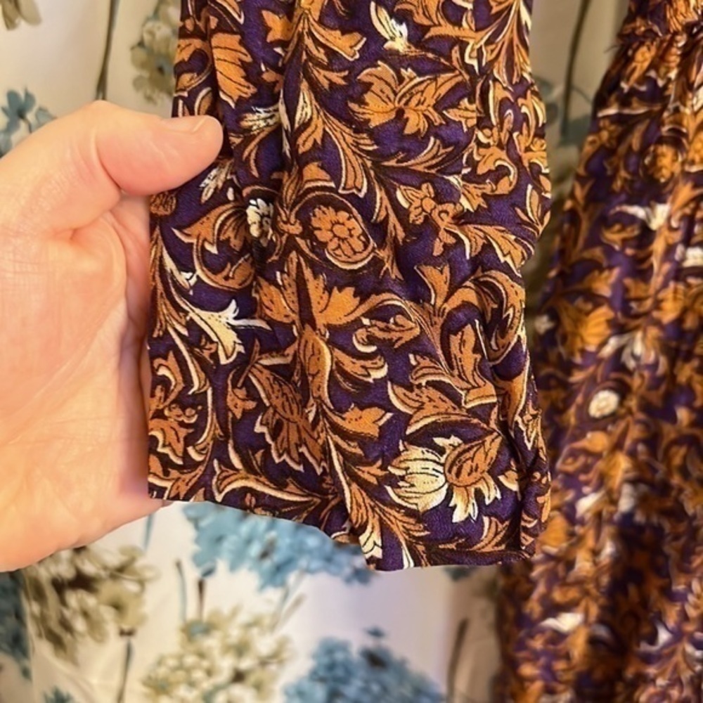 Vintage design long sleeve dress with detail halloween costume - Picture 5 of 8